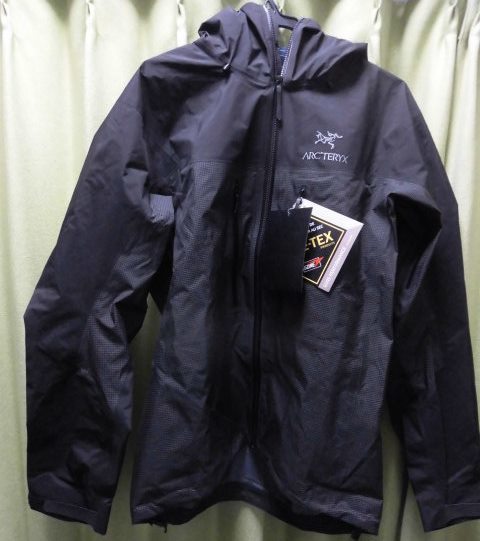 新品 ARC'TERYX Alpha Jacket Men's L Black アークテリクス アルファ ゴアテックス ブラック M 黒