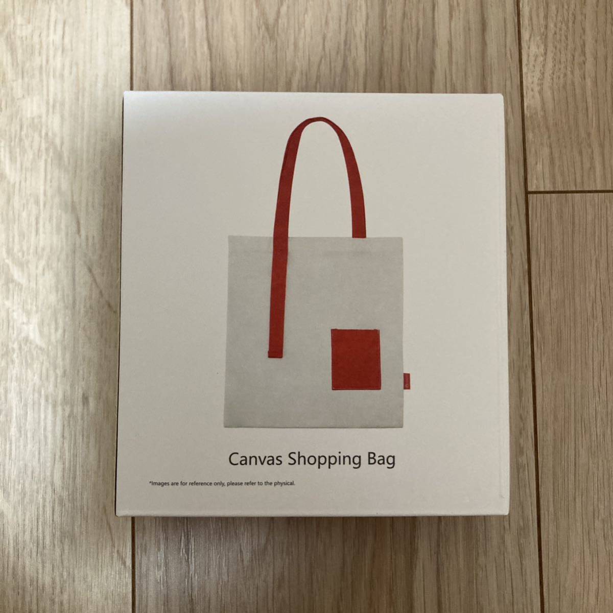 新品 Canvas shopping bag キャンバス生地 ショッピングバッグ エコバッグ_画像1