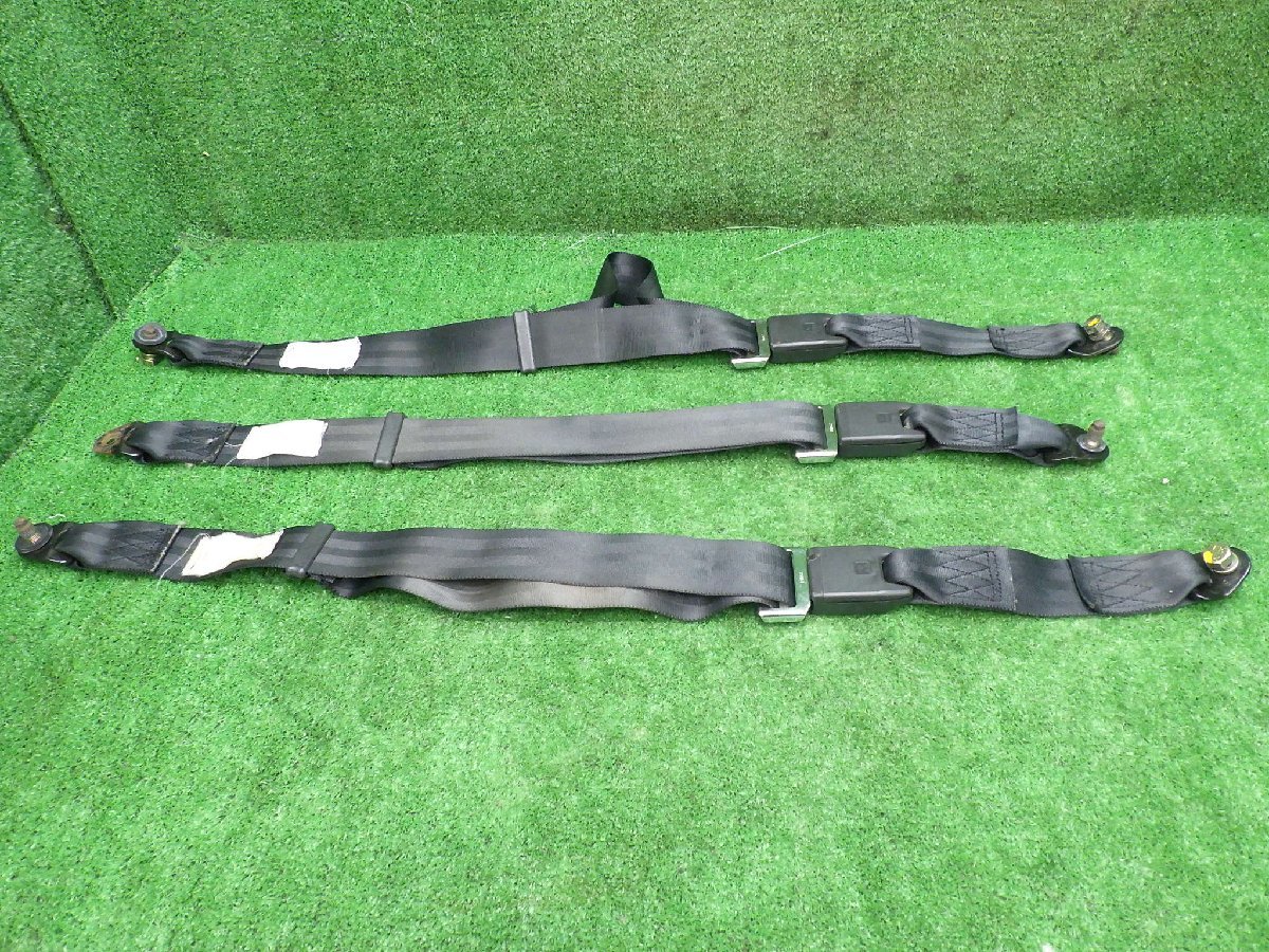  Nissan Pao PK10 rear seat belt left right set 3 point set normal roof 2 point type TK-A8A-G619 TK-A8A-G628 88820-24B02 88850-24B02