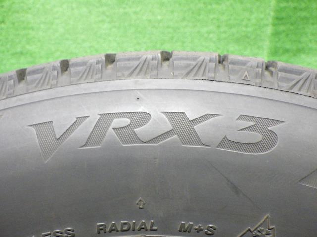 中古 ブリヂストン タイヤ 冬 165/70R14 4本 2022年 VRX3_画像7