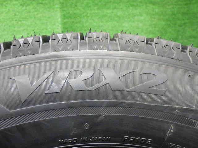 中古 ブリヂストン タイヤ 冬 205/60R16 2本 2023年 VRX2_画像7