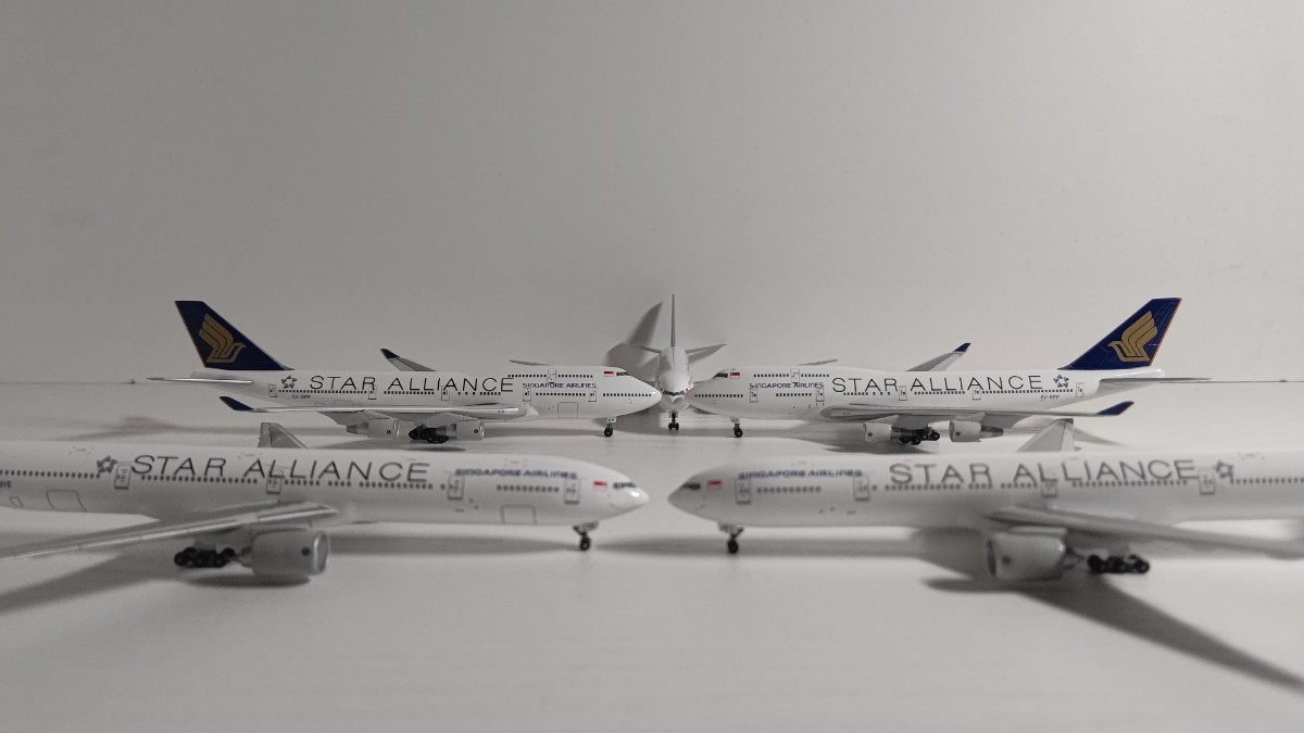再値下げ 1/400 シンガポール航空 747-400 Star 9V-SPP DRAGON WINGS 再値下げ 1/400 シンガポール航空 747-400 Star 9V-SPP DRAGON WINGS