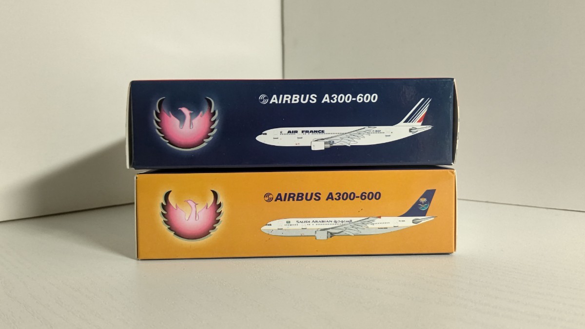1/400 Phoenix AIR FRANCE / SAUDI ARABIA AIRLINES AIRBUS A300-600 旅客機2機セットの画像6