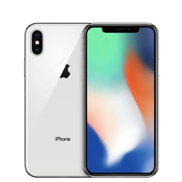 バッテリー80％以上 良品 iPhoneX 256GB シルバー 中古 SIMフリー SIMロック解除済