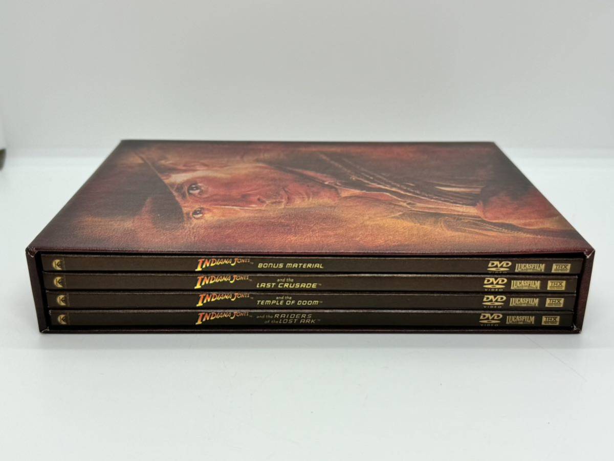 DVD-BOX インディ・ジョーンズ レーダース 魔宮の伝説 最後の聖戦 ボーナス 4枚組 アドベンチャーズ コンプリートDVD_画像4