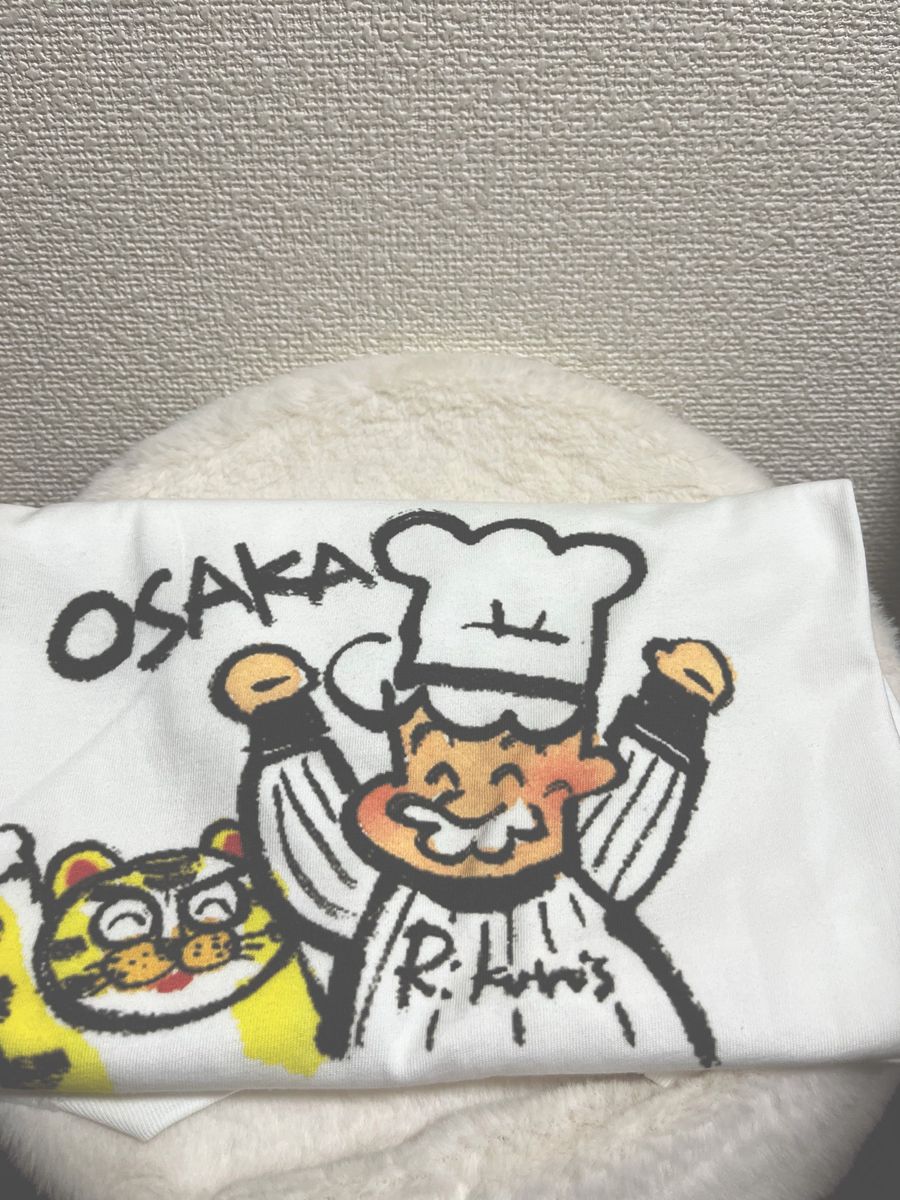 りくろーおじさん×阪神タイガース　ユニクロコラボTシャツLサイズ