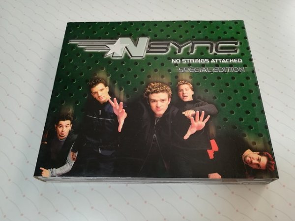 'NSYNC イン・シンク - NO STRINGS ATTACHED ~SPECIAL EDITION 輸入盤 CD+AVCD スリーブケースあり　　3-0430_画像1