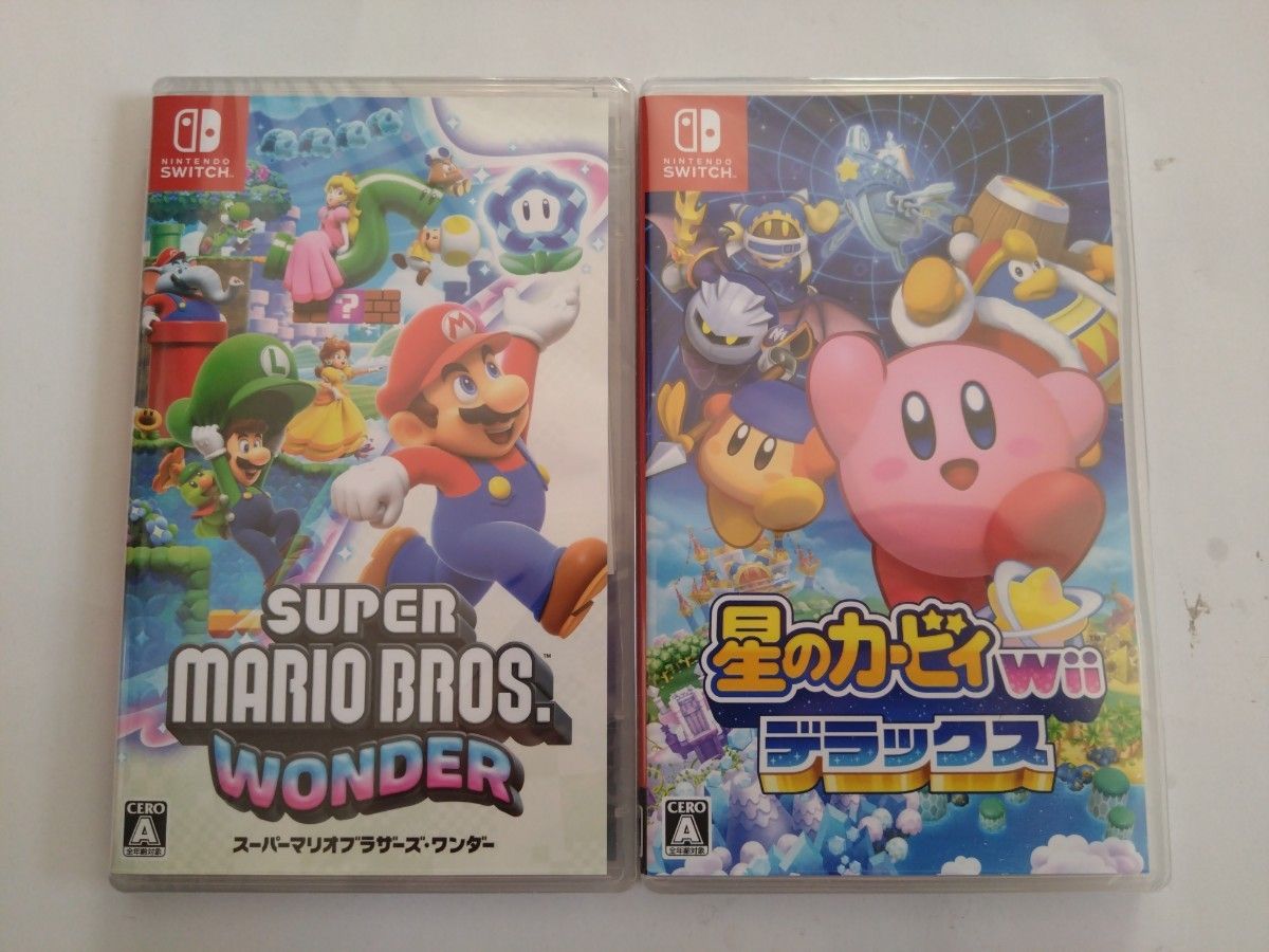 NintendoSwitch『スーパーマリオブラザーズ・ワンダー』＆『星の