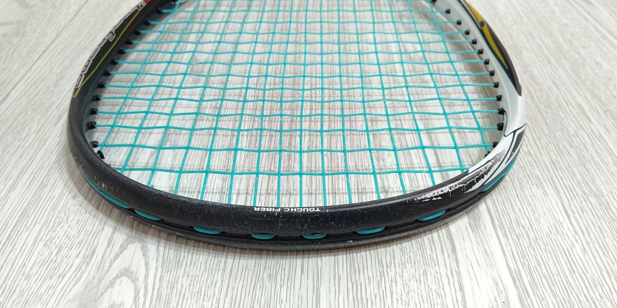 YONEX ヨネックス NEXIGA70G LIMITED ネクシーガ70G リミテッド 限定色 UL1 軟式 ソフトテニスラケット 中古 送料無料 即決_画像6