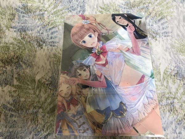 236クリアファイル　新・ロロナのアトリエ はじまりの物語～アーランドの錬金術士～　 岸田メル 　ガストショップ_画像1