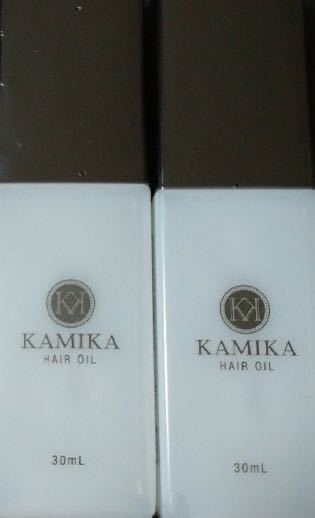 KAMIKA カミカ　ヘアオイル 30ml アクアティックノートの香り　2本セット_画像1