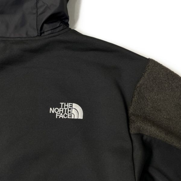 1円～!売切!【正規新品】THE NORTH FACE NOVELTY FLEECE JACKET フリース パーカー US限定 ふわふわ 裏起毛 キャンプ(XL)黒 181024-120_画像7