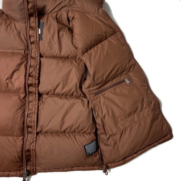 1円～!売切!【正規新品】THE NORTH FACE◆1996 RETRO NUPTSE VEST ダウンベスト ヌプシ US限定 RDS認証 防寒 キャンプ(XXL)茶 190122-110_画像6