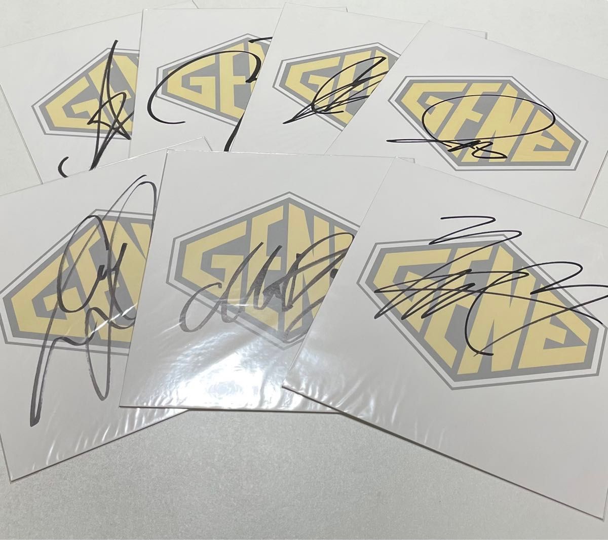GENERATIONS from EXILE TRIBE 直筆 サイン色紙 メンバー全員 7 GENERATIONS from EXILE TRIBE 直筆 サイン色紙 メンバー全員 7