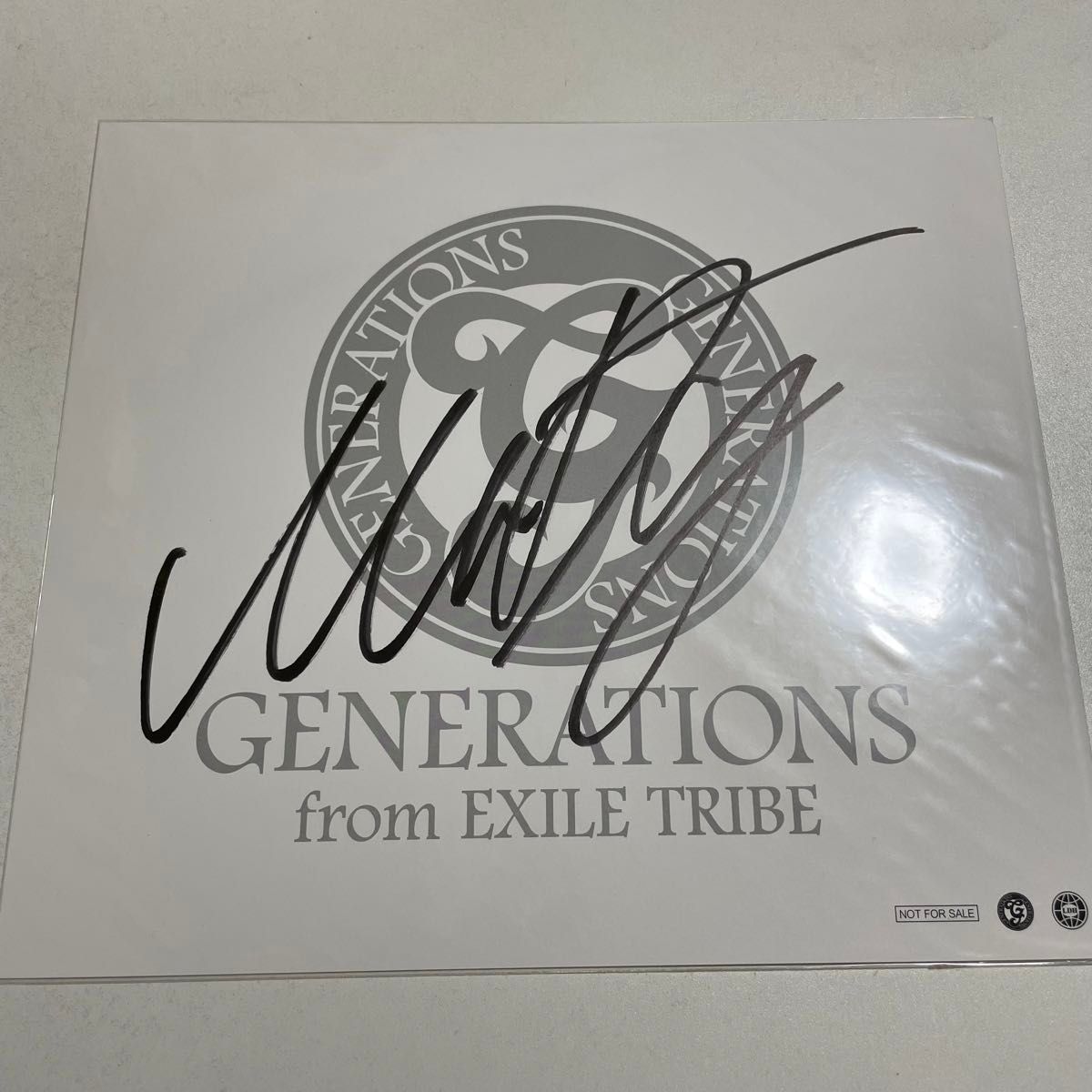 GENERATIONS from EXILE TRIBE 直筆　サイン色紙　メンバー全員　7人分