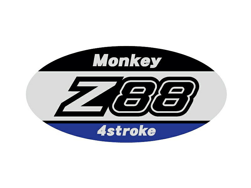  Monkey side cover Z88 SP sticker [ Minimoto ][minimoto][ Honda 4mini][ touring ][ custom ]