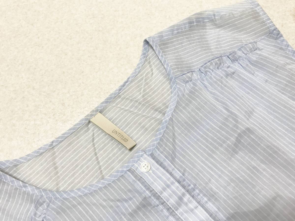 3 size : Untitled [UNTITLED] world *... blouse : stripe 