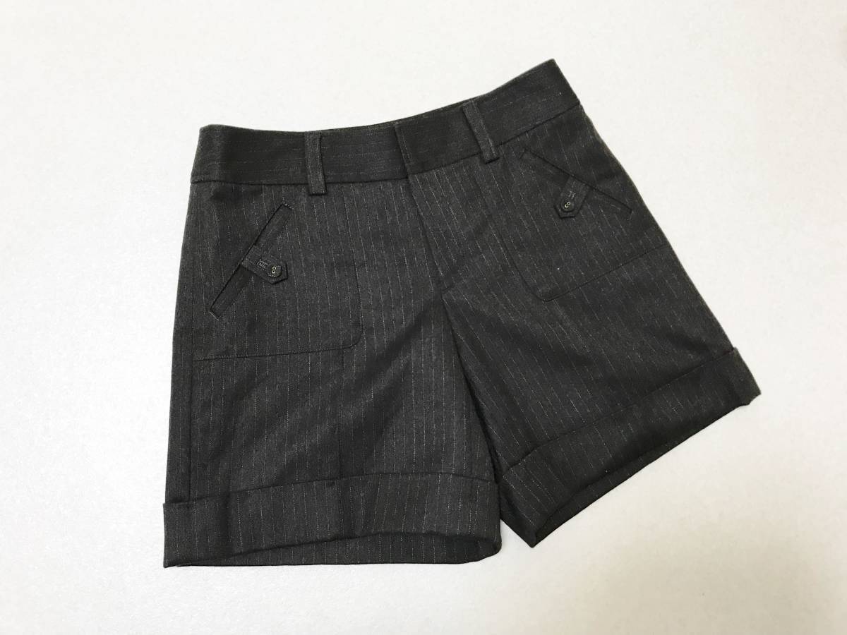 2/M size : Kumikyoku /KUMIKYOKU* Onward . mountain * wool wool . pants * shorts : scorching tea 