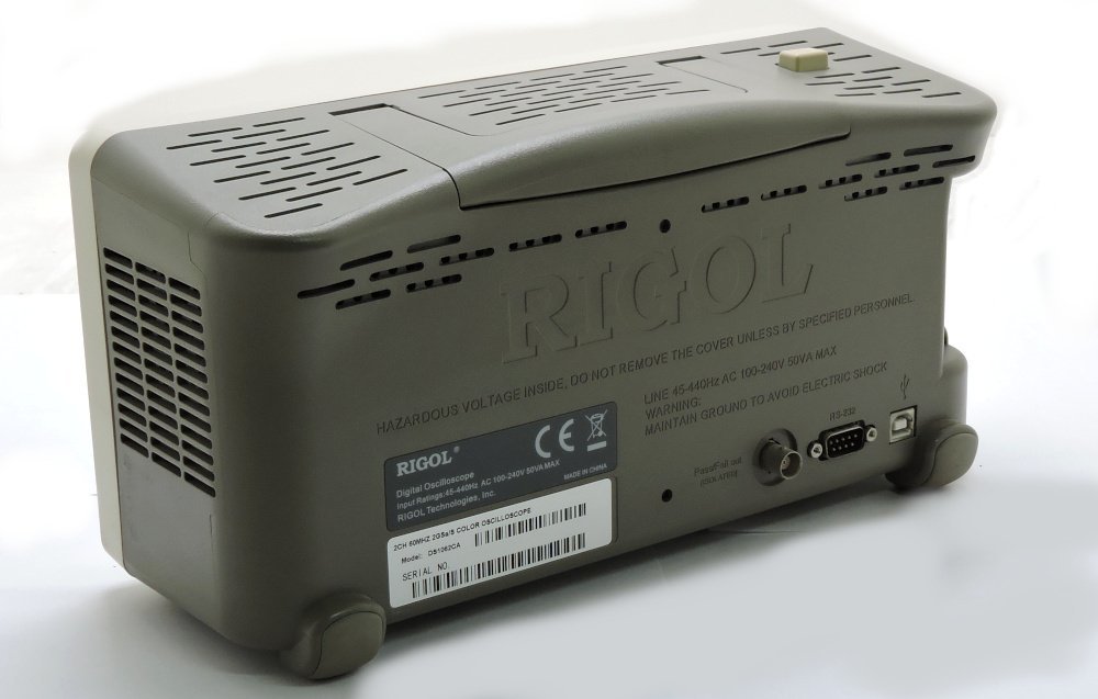 RIGOL デジタル・オシロスコープ DS1062CA 60MHz 電子試験装置 通電確認済み_画像2