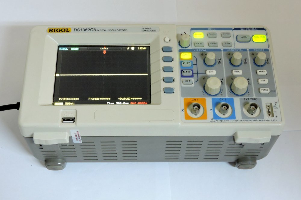 RIGOL デジタル・オシロスコープ DS1062CA 60MHz 電子試験装置 通電確認済み_画像4