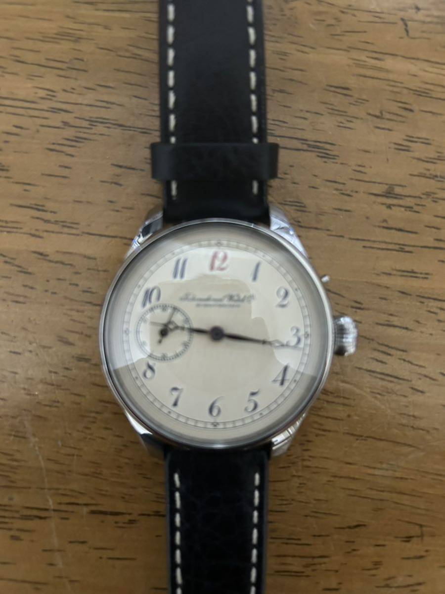 （ジャンク）IWC バックスケルトン 1910年 手巻き 腕時計★アンティーク ビンテージ_画像1