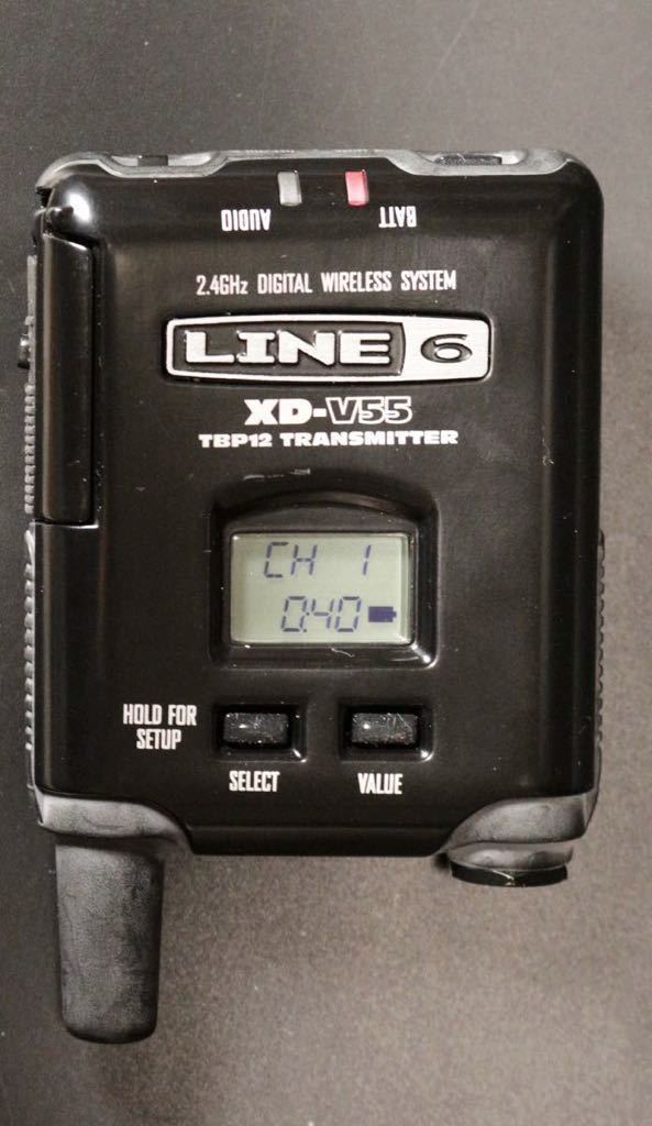 LINE6 / デジタルワイヤレスヘッドセット2.4G hzマイクシステム/ XD-V55HS / Digital Wireless Headset Microphone System_画像3