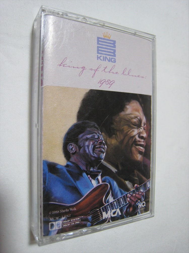 【カセットテープ】 B.B. KING / KING OF THE BLUES : 1989 US版 Ｂ．Ｂ．キング キング・オブ・ザ・ブルース：１９８９_画像1