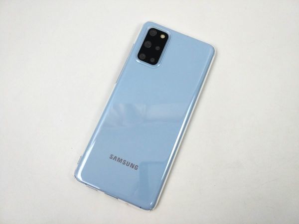 Galaxy S20+ ハードケース カバー シンプル 透明 クリア 薄型 PC_画像1