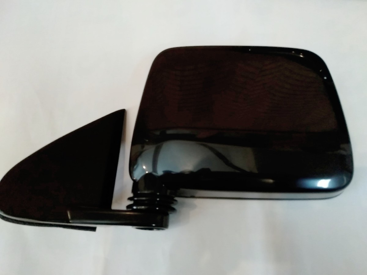 * new goods * Datsun Truck D21 Terrano door mirror black left right set Nissan Nissan ( Datsun Truck 620 720 D21 D22 Sanitora NISSAN )