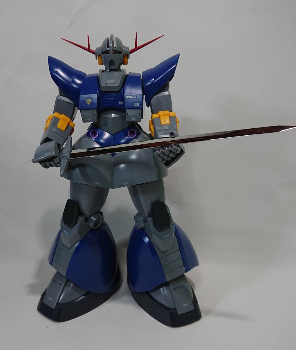 MG　1/100　MSN-02　パーフェクトジオング　素組、墨入　完成品　_画像1