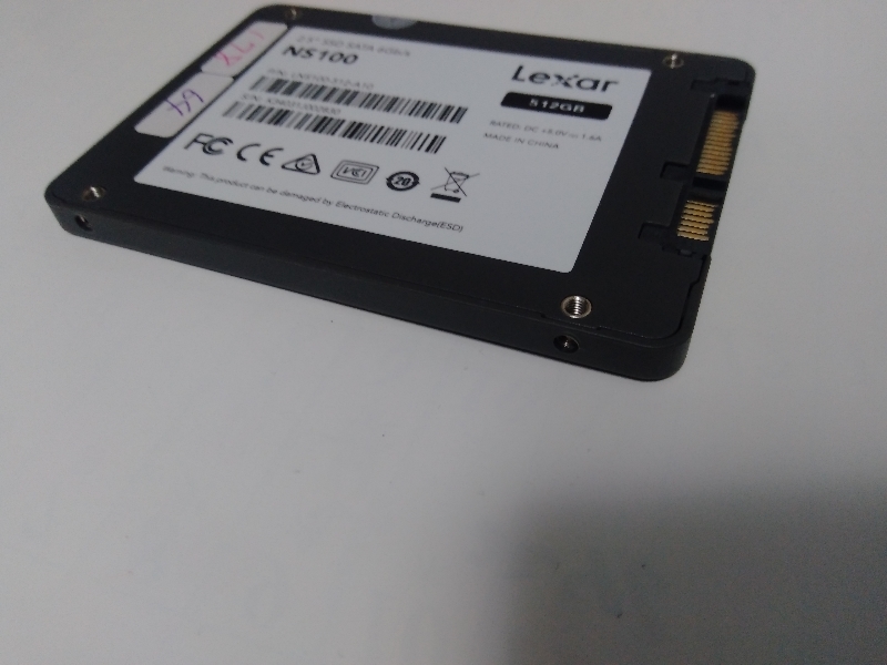 ■ SSD ■ 512GB （178時間）　NS100　Lexar　正常判定　送料無料_画像5