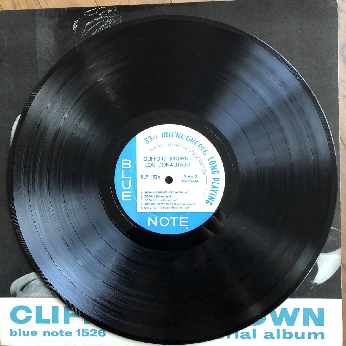 Clifford Brown Memorial Album / Clifford Brwon / Blue Note BLP 1526 / 超美盤 / クリフォード・ブラウン_画像10