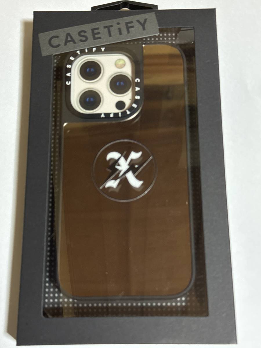 CASETiFY GOD SELECTION XXX fragment design iPhone15 PRO 10th Logo Black Case 藤原ヒロシ フラグメント ケースティファイ コラボ_画像1