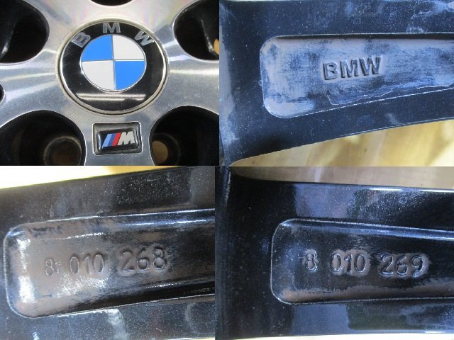 バリ山 BMW 純正 G01 G02 X3 X4 Mスポーツ スタイリング699 ホイール ランフラットタイヤ 4本 20インチ F/8J+27 R/9.5J+43 F/R:245/45ZRF20_画像3