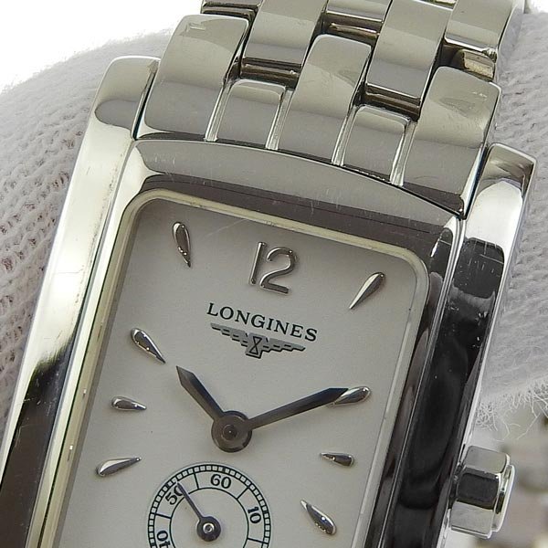 1円 gg LONGINES ロンジン ドルチェビータ レディース クォーツ 白文字盤 腕時計 L5.155.4_画像7