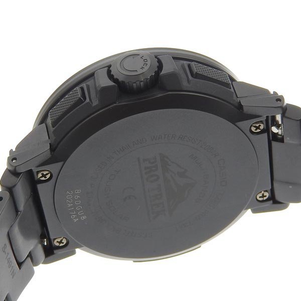 1円 gg CASIO カシオ プロトレック メンズ ソーラー 腕時計 ダークグレー文字盤 PRW-73XT_画像4