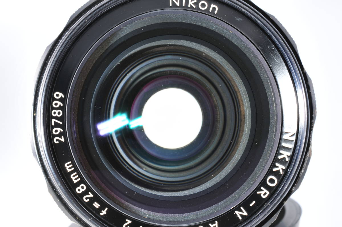 nikon nikkor-N auto 28mm f2 ニコン ニッコールオート AI改造済み _画像8