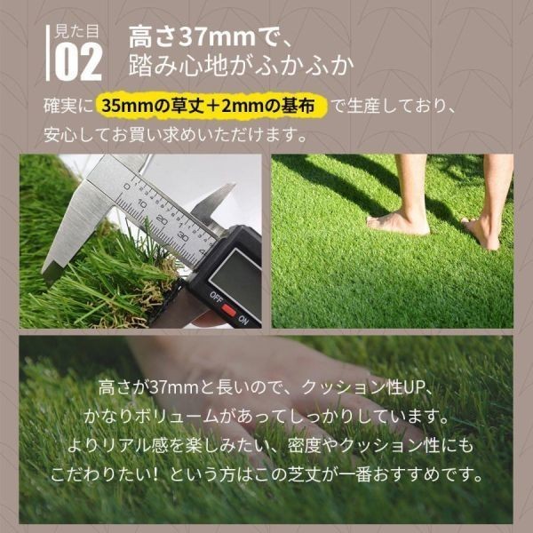  artificial lawn roll width 1m× length 10m real artificial lawn lawn grass height 35mm garden veranda integer ground weed proofing DIY lawn grass raw artificial lawn raw gardening U character pin 2 2 ps attaching DB935