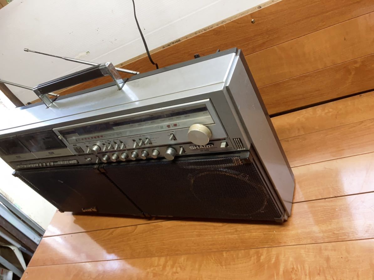 SHARP GF -999 ラジカセ 中古現状品_画像7