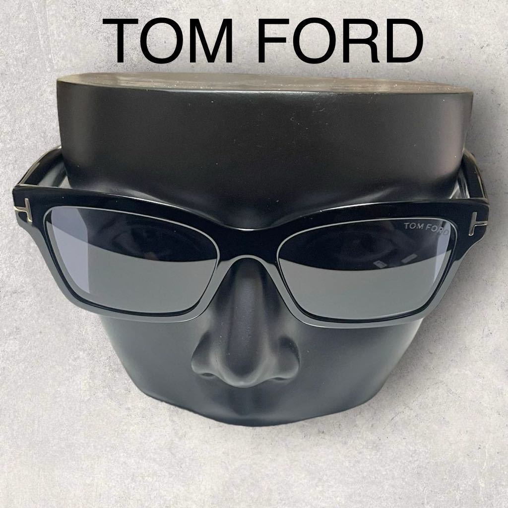 【新品】Tom Ford トムフォード アセテートサングラス ブラック スモーク