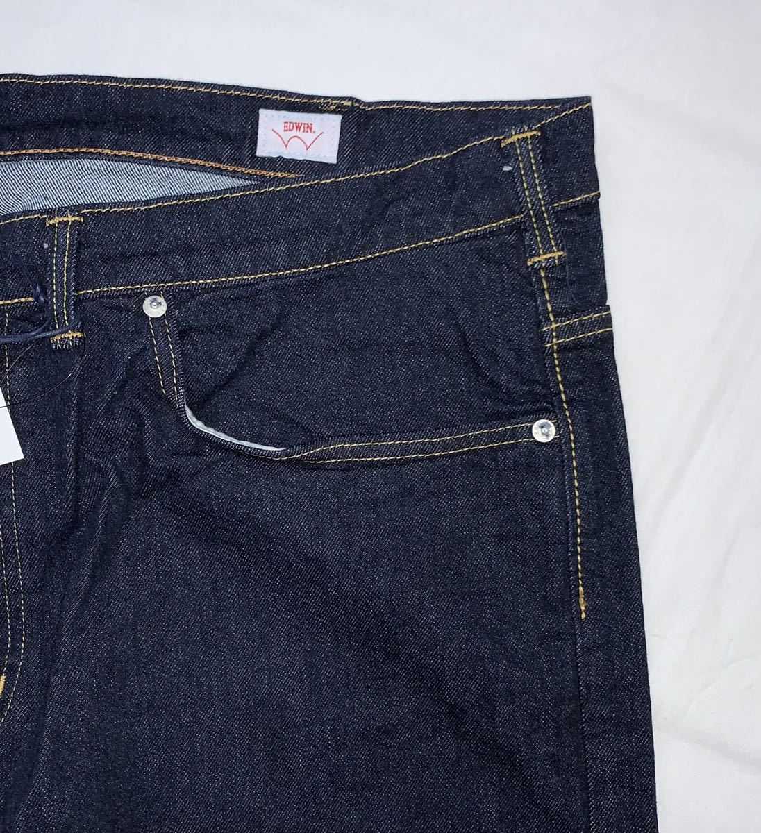  Edwin regular tapered Denim pants W44 EDWIN REGULAR TAPERD made in Japan large size ED33-1100