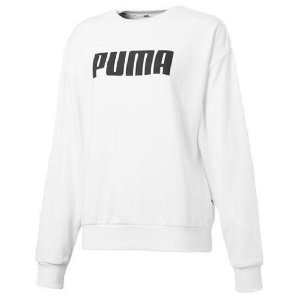  Puma Lady s Esse n автомобиль ruz футболка & брюки M размер белый / черный белый чёрный вырез лодочкой French Terry тренировочный верх и низ 