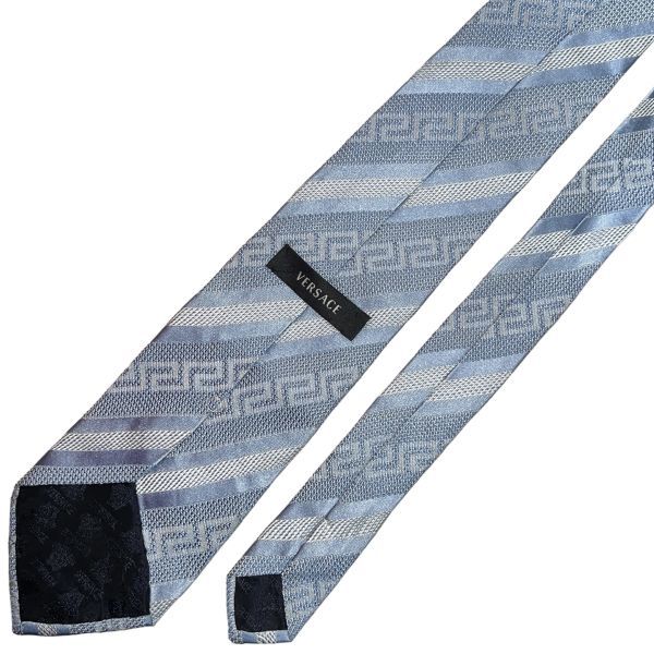 VERSUS necktie stripe pattern Logo pattern pattern Versace . men's clothing accessories cat pohs possible USED used t516