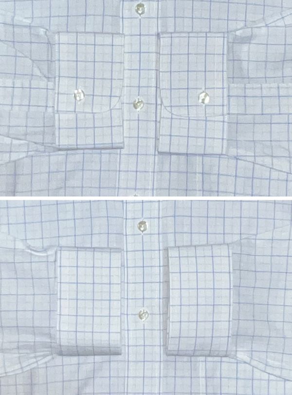 ★NON-IRON ALL COTTON★Brooks Brothers 長袖BDシャツ 16-35 ブルックスブラザーズ クリーニング プレス済み ネコポス可 USED 1113_画像5