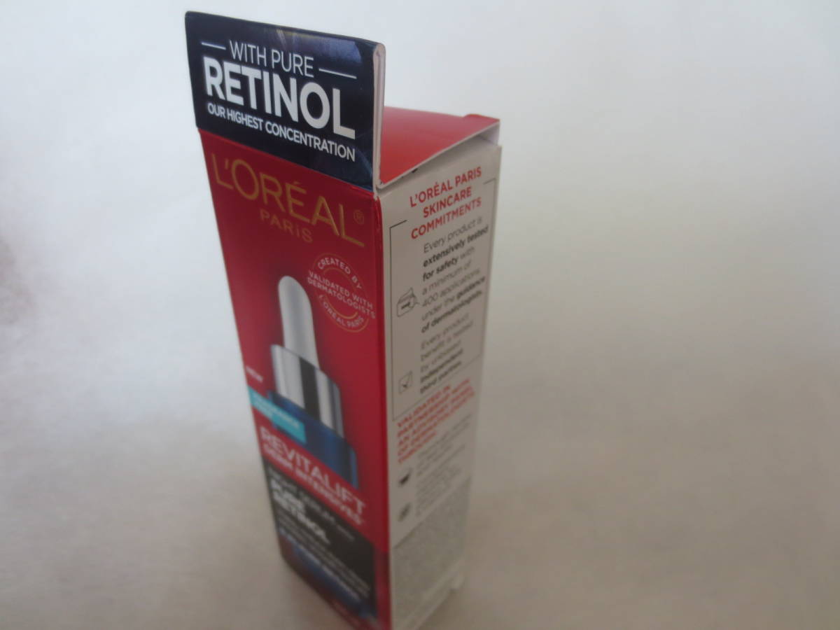 新品 ロレアル L'Oreal loreal pure retinol serum リバイタリフト ピュアレチノール セラム 美容液 30ml 無香料 レチノール _画像2