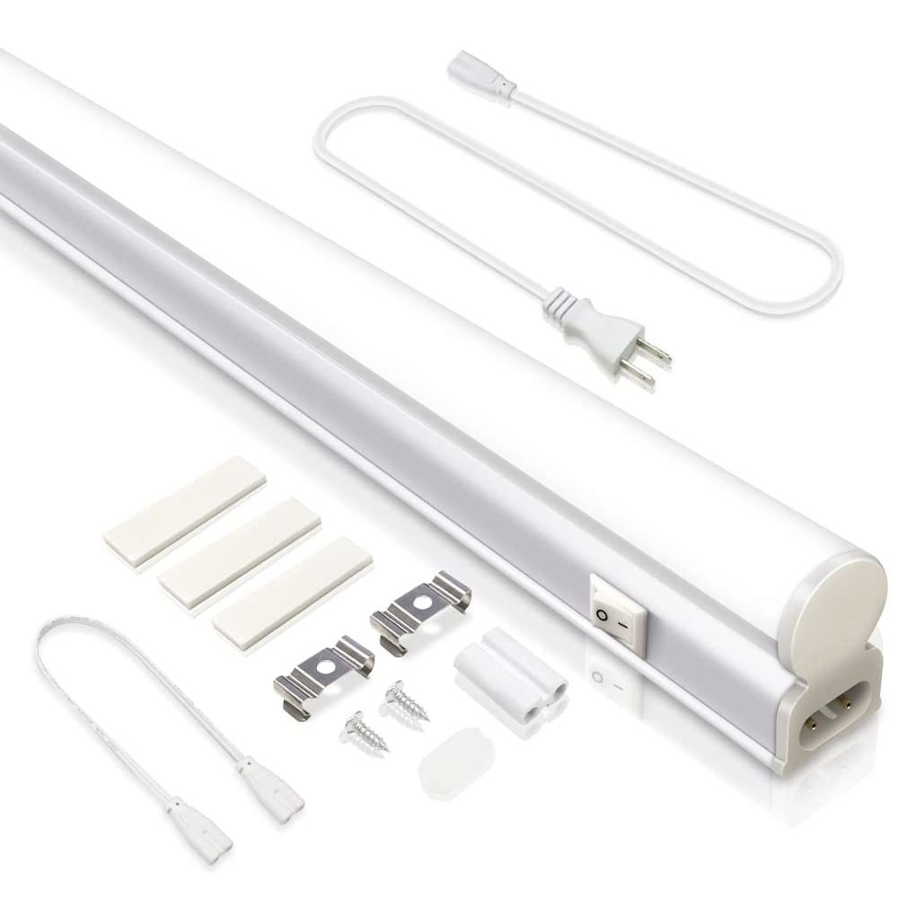 [ immediate payment ]30ps.@T5 led fluorescent lamp 20W shape one body 60cm switch attaching construction work un- necessary 1300LM daytime light color 6000K power consumption 9W LED light 3M power cord LEDA-D26(J)