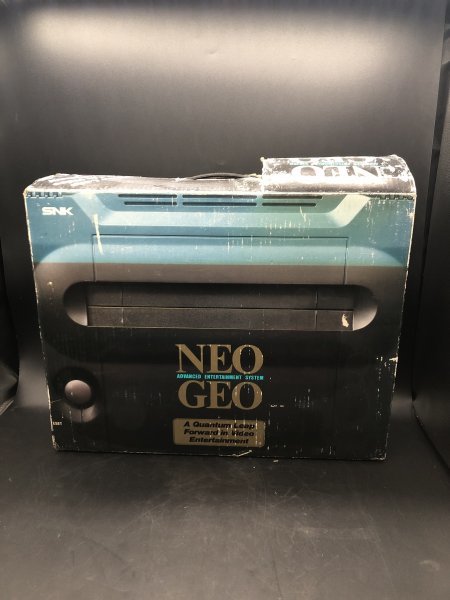 SNK NEO-GEO ネオジオ NEO-O 本体 コントローラー AVケーブル ACアダプター 箱、説明書あり_画像3