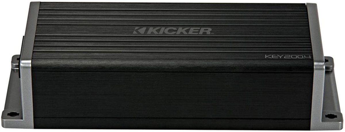 #USA Audio# Kicker Kicker KEY200.4 (47KEY2004) * microminiature 4ch * processor solid *KEY Smart amplifier * with guarantee * tax included 