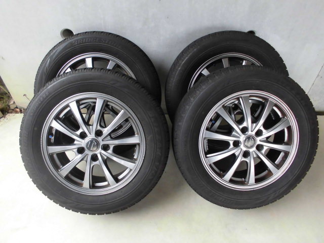 205/60R16 ブリヂストン VRX 4本 2020年製 溝有 ホイール付 中古 激安 売切_画像1