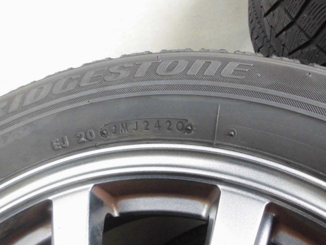 205/60R16 ブリヂストン VRX 4本 2020年製 溝有 ホイール付 中古 激安 売切_画像3